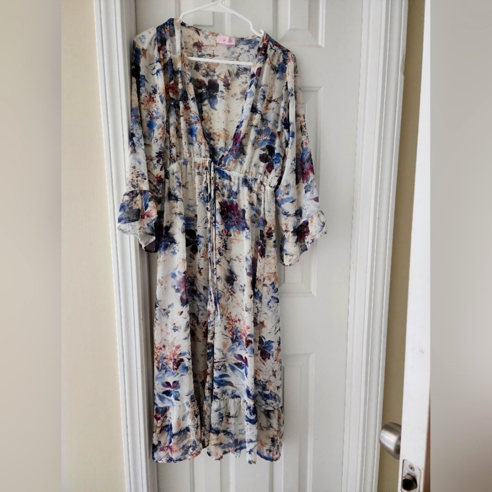 Floral Coverup